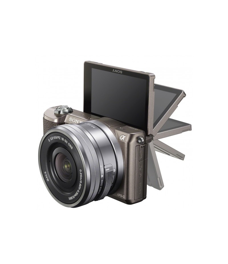 Sony Alpha 5100 + 16-50mm Brown